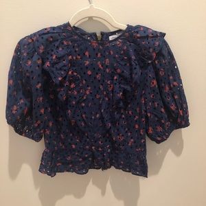 Never worn Urban outfitters cropped blouse